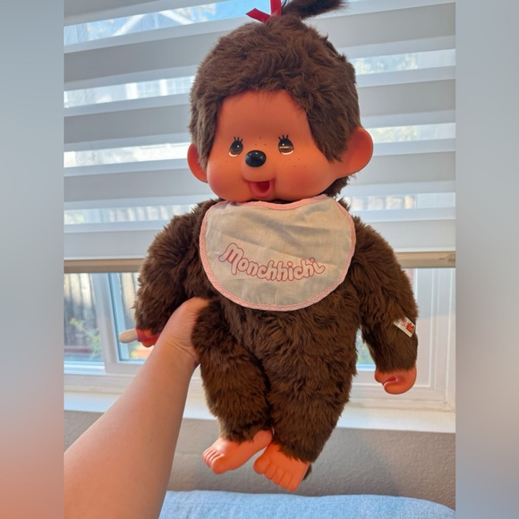 Very large Monchhichi vintage girl doll - Picture 3 of 9